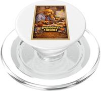 Oficina Regret Work Sarcástico Perro Estrés Parodia Arte Gráfico PopSockets PopGrip para MagSafe