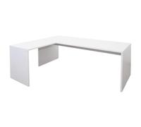 OFILIKE. Mesa Escritorio de Esquina, en Forma de L a la Izquierda. para Oficina, Estudio, Ordenador, Teletrabajo… (140x80, White)