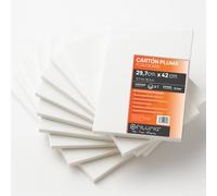OFITURIA Cartón Pluma Blanco A3 (29.7x42 cm), Plancha de Poliestireno Expandido Ligero y Rígido, Foamboard Multiusos de Fácil Corte, Ideal para Manualidades y Maquetas, Alta Calidad, 5 mm de Grosor