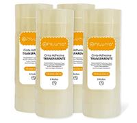 OFITURIA Cinta Transparente, Rollos de Celo Adhesivo Transparente, Cinta Adhesiva para Uso Personal, Doméstico o Profesional. Dimensiones 19 mm x 66 m (32 rollos)