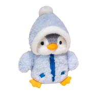 OFKAFEZV Pinguino Peluche, Peluche de Pingüino Bebe, Cómodo Pingüino de Peluche, Esponjoso y Suave para Que los Niños lo Acurruquen, Decoración para el Hogar, 25 cm