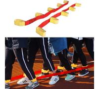 OFKPO 5-Cuerda Elastico, Legged Race Juego (2 PCS)