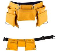 OFKPO Cinturón de Herramientas para Delantal, Bolsa de Caramelos Disfraces Dress Up Juego de Roles (Amarillo)