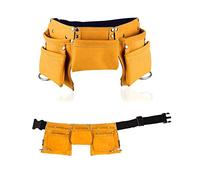 OFKPO Cinturón de Herramientas para Niños, Delantal, Bolsa de Caramelos Disfraces Dress Up Juego de Roles (Amarillo)