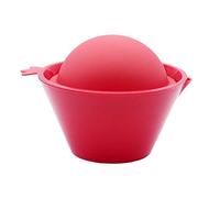 OFKPO Desgranador para Granadas, Herramienta para Extraer Semillas de Granada, Tazón de Granada de Silicona, Pelador de Granada, Rojo