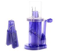 OFKPO DIY Molinillo para Tejer - herramienta costura,Máquina De Tejer A Mano Portátil Bricolaje para Manualidades, Pulseras, Bufandas,Púrpura