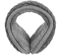 OFKPO Felpa Earmuff Caliente Unisex, para Color Sólido Mantenga Caliente Orejeras Orejeras Pareja, Gris