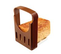 OFKPO Rebanadora de Pan, Manual Máquina para Cortar Sandwich, Tostado, Pastel de Pan, Cocina Guía Tostada Rebanada Herramientas para Hornear