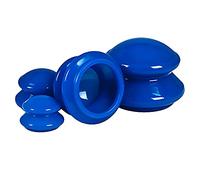 OFKPO Ventosas Celulitis, 4pcs Tazas Anticelulíticas con Ventosas Corporales, Ventosas Faciales, Antienvejecimiento y Suave, para como Terapia de Belleza para Diferentes Partes del Cuerpo