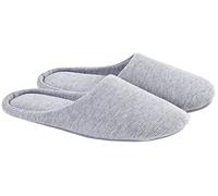 ofoot Zapatillas Mujer Casa Algodon Espuma Con Memoria, Pantuflas Estar Lavable Interior Antideslizante