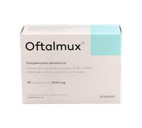 Oftalmux│Complemento alimenticio│Cuida la salud de tus ojos│100% Natural a base de aceite de pescado, vitaminas, luteína y minerales