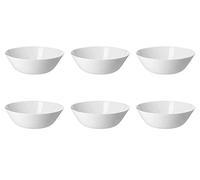 Oftast IKEA - Cuenco para servir ensalada (23 cm, 6 unidades), color blanco