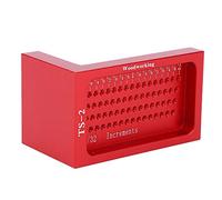 OFUNGO Herramientas de medición, Regla de calibración Cruzada for carpintería, Sistema británico Tipo T, indicador de Marcado de trazado