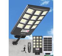 Ofuray Farolas Solares Exterior, 7000K LED Farola Potente con Sensor de Movimiento, Impermeable Luces Solares Exteriores para Jardín, Patio, Calle, OYW