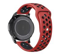 OFWAX Correa de reloj deportiva de silicona para Huawei Watch GT 5/5 Pro 46mm GT4 GT3 GT2 GT 46MM Series Correa 22mm Correa pulsera correas de reloj(Red Black)