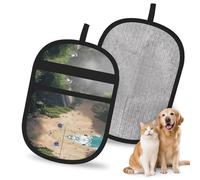 OFYGJFB Guantes reutilizables The Lost Beach para eliminar el pelo de mascotas, guantes electrostáticos extra duraderos para múltiples perros y gatos, muebles, alfombras, depilación de asiento de
