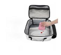 OFYGJFB Lonchera aislada para hombres y mujeres, diseño geométrico perplejo, reutilizable, bolsa térmica reutilizable, lonchera de gran capacidad a prueba de fugas para el trabajo, oficina, viajes