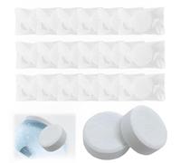 OFYRA 20 Piezas Pastilla Limpiadoras para Cafeteras, pastillas descalcificadoras cafetera,Tabletas de Limpieza para Cafetera Automáticas y Cafeteras,Pastillas de Limpieza,Elimina Depósitos y Residuos