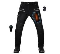 oFzimTo Pantalon Moto Térmicos Hombre con Protecciones, Pantalon Vaquero Moto, Segunda Generación de Equipos de Protección Mejorados