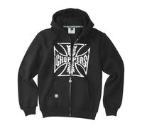 Og de Cmi Logo Zip Sudadera Con Capucha Negro Tamaño 2XL