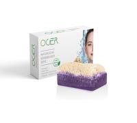 OG-ER Jabón de fibra de calabaza natural Oger, 110 g, colágeno, 1 unidad