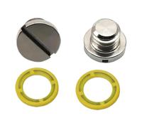 OGBtkLOrs Paquete de Tapones de Drenaje de Aceite compatibles con MerCruiser Gear Lube Drain Fill Hole Screw 79953Q04 8M0058389(79953Q04)