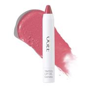 Ogee - Bálsamo labial de color con aceites - Barra de labios orgánica y natural - Protector labial - Camelia (rosa puro)