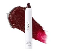 Ogee - Bálsamo labial de color con aceites - Barra de labios orgánica y natural - Protector labial - Dalia (color vino)