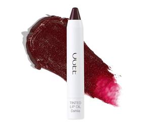 Ogee - Bálsamo labial de color con aceites - Barra de labios orgánica y natural - Protector labial - Dalia (color vino)