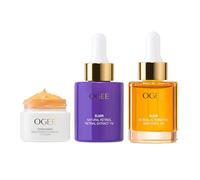 Ogee Trío De Retinol Natural: Bálsamo Botánico Para Ojos, Elixir De Bakuchiol Al 2% Y Elixir De Extracto De Retina Al 1%