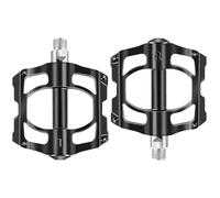 Ogetok Pedales de Bicicleta de Montaña Pedales MTB Pedales Planos de Bicicleta, Pedales Universales Ligeros de Plataforma de Bicicleta de Aleación de Aluminio con 4 Rodamientos para BMX MTB 9/16"