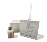 OGGETTANDO Ambientador de piel sintética con forma de pequeño princesa, en caja. Ideal para regalar en nacimientos, bodas, bautizos, comuniones, graduaciones, confirmaciones, 18, 25 y 50 años,