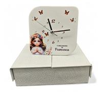 oggettando Reloj de ecopiel para ceremonias con caja a juego. Detalles de Boda, Bautizo, Comunión, Graduación, Confirmación, Aniversarios y Regalos Originales (Comunión/Confirmación)