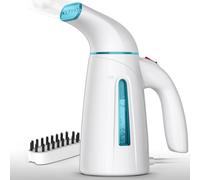 OGHom Vaporizador de mano portátil para ropa, removedor de arrugas, tejido de viaje en 30 segundos, calentamiento rápido, 300 ml, gran capacidad para 20 minutos de vapor continuo