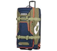 OGIO RIG 9800 - Maleta de Viaje con Ruedas, ultrarresistente y Protectora, Capacidad de 123 litros, Color Negro, Midnight Olive, Talla única, Rig 9800 - Bolsa de Viaje con Ruedas
