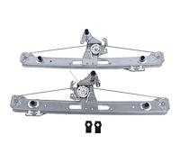 OGJFD Elevalunas Puertas 51358212099 51358212100 Par Trasero Izquierdo + Regulador De Ventana Derecha Para Para 3er E46 316i 318i 320i 323i 325i 328i 330i 1998-2005 Tiradores ventanilla elevalunas