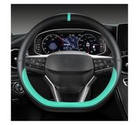 OGJFD Funda Volante Funda para Volante Coche En Forma De D para Seat para Ateca para FR 2017 2020 para Leon ST 2020 para Arona para FR 2017 2021 Accesorios Coche Funda Volante Coche(Verde)