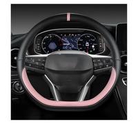 OGJFD Funda Volante Funda para Volante Coche En Forma De D para Seat para Ateca para FR 2017 2020 para Leon ST 2020 para Arona para FR 2017 2021 Accesorios Coche Funda Volante Coche(Pink)