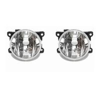 OGJFD Luces Trabajo 1 Par De Luces Antiniebla Delanteras Izquierda Y Derecha Para Peugeot 208 2012-2019 (9675450980, 9410269911) Con Bombilla.