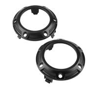 OGJFD Luces Trabajo 6400a739 Para Mitsubishi Para Outlander 2007 2008 2009 2 Piezas Marco De Cubierta De Luz Antiniebla Delantera Negra