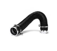 OGJFD Tubo Entrada Aire Tubo Telescópico De Ventilación para Modificación De Automóviles, 76 Mm Y 3 Pulgadas, Conducto De Entrada De Aire Frío Expandible(Plata)