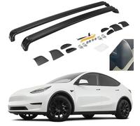 OGJS Cajas De Techo Portaequipajes Cerradura para Tesla para Model Y 2022-2025 Portaequipajes Barras Transversales Antirrobo Equipaje Portaequipajes para Techo