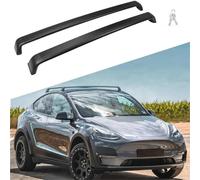 OGJS Cajas De Techo Portaequipajes con Cerradura para Tesla para Model Y 2025 Portaequipajes Barras Transversales Antirrobo Y Equipaje Portaequipajes para Techo