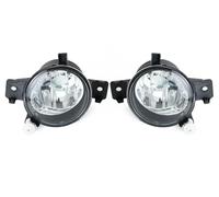 OGJS Luces antiniebla Conjunto Lámpara Antiniebla Cubierta Cristal Para X5 E70 LCI 2011 2012 2013 Luz Parachoques Delantero 63177237433 63177237434 faros trabajo led(Pair LED M10)