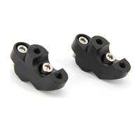 OGLAMGVC Accesorios para Motocicletas Manillar Elevador Manillar para CB500X Ligero Altura Manillar Motocicleta(Black)