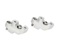 OGLAMGVC Accesorios para Motocicletas Manillar Elevador Manillar para CB500X Ligero Altura Manillar Motocicleta(Silver)
