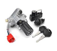 OGLAMGVC Cerradura Encendido Motocicletas Tapa Combustible, Interruptor Encendido, Bloqueo Asiento para Yamaha XVS 125 250 400 650 1100 Drag Star V-Star XVS125 XVS250 XVS400 XVS650 XVS1100