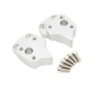OGLAMGVC para Accesorios Motocicleta Yamaha FJR1300 Elevación Manillar Modificada Elevación Manillar Código Elevación Altura Manillar Motocicleta(FJR13002001-2005silver)