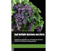 Ogni Bottiglia Racconta una Storia: Registro del Vignaiolo per la Produzione del Vino | Diario di Vinificazione e Degustazione