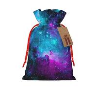 Ogniwo Bolsas festivas con cordón para regalo, bolsas de regalo de Navidad y cumpleaños, tamaño grande, bolsas de regalo de Navidad, Cool Star River
